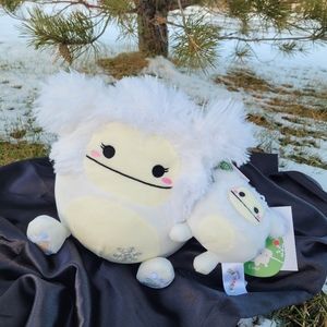 8" Ever Bigfoot Squishmallow & Clip